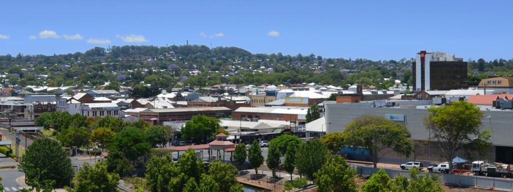 photo of toowoomba cbd